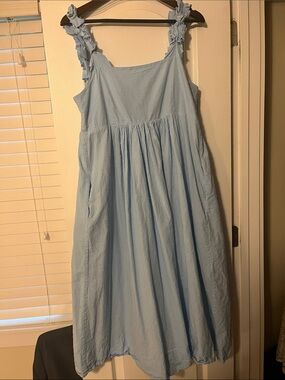 LAKE light blue size large nap dress